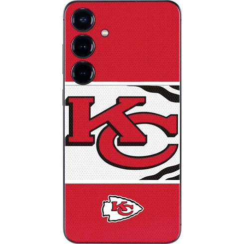 NFL Kansas City Chiefs Zone Block Galaxy S25 Plus Skin