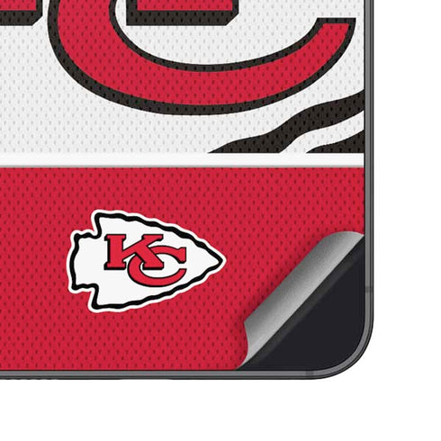 NFL Kansas City Chiefs Zone Block Galaxy S25 Plus Skin