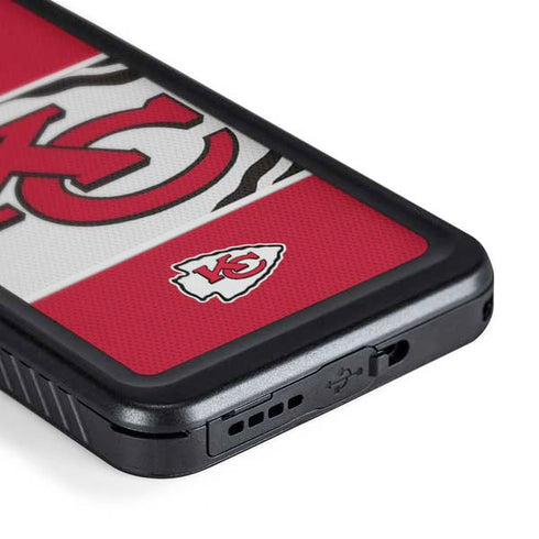 NFL Kansas City Chiefs Zone Block Galaxy S24 Plus Waterproof Case