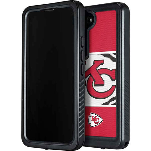 NFL Kansas City Chiefs Zone Block Galaxy S24 Waterproof Case
