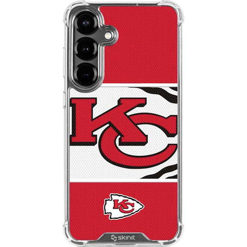 NFL Kansas City Chiefs Zone Block Galaxy S26 Clear Case
