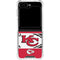 NFL Kansas City Chiefs Zone Block Galaxy Z Flip6 Clear Case