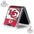 NFL Kansas City Chiefs Zone Block Galaxy Z Flip6 Clear Case