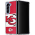 NFL Kansas City Chiefs Zone Block Galaxy Z Fold5 5G Clear Case