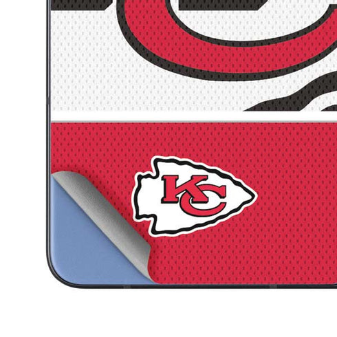 NFL Kansas City Chiefs Zone Block Galaxy Z Fold5 5G Skin