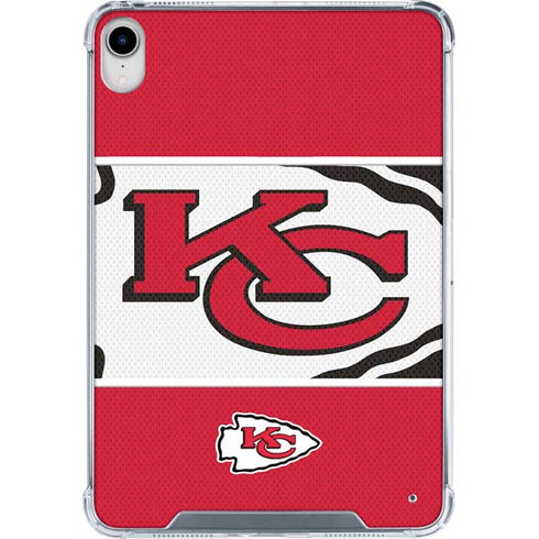 NFL Kansas City Chiefs Zone Block iPad 11th Gen (2025) Clear Case