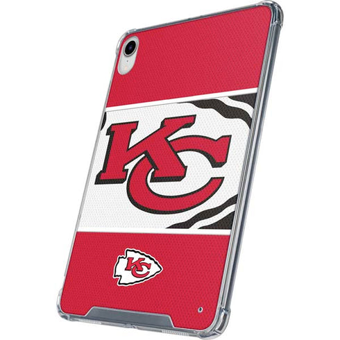 NFL Kansas City Chiefs Zone Block iPad 11th Gen (2025) Clear Case
