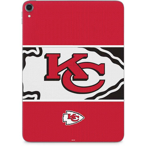 NFL Kansas City Chiefs Zone Block Apple iPad Pro Skin