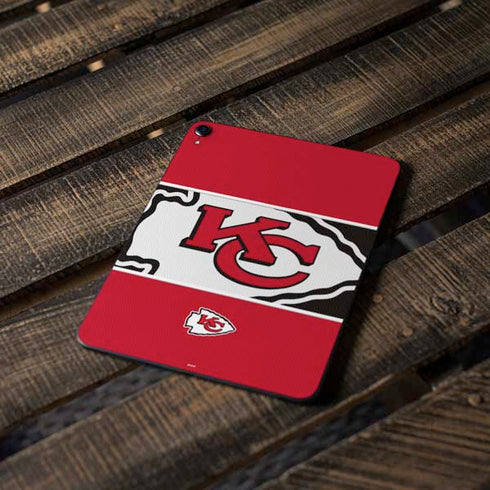 NFL Kansas City Chiefs Zone Block Apple iPad Pro Skin