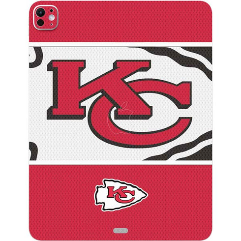 NFL Kansas City Chiefs Zone Block iPad Pro 13in M4 (2024) Skin