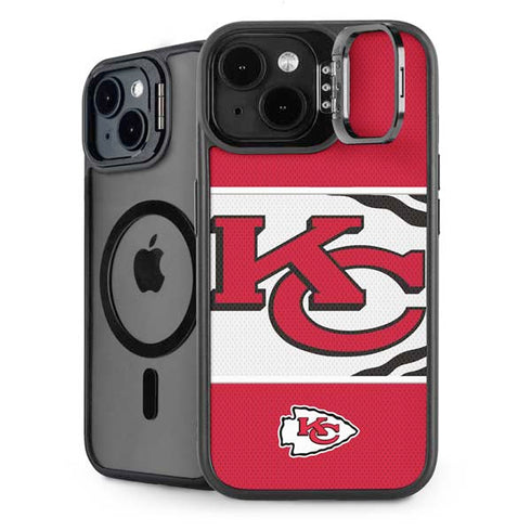 NFL Kansas City Chiefs Zone Block iPhone 14 Plus Kickstand Case
