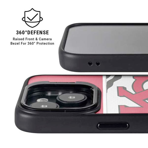 NFL Kansas City Chiefs Zone Block iPhone 14 Plus Kickstand Case