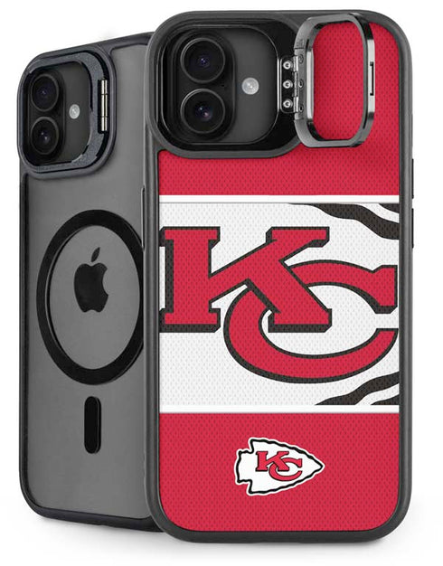 NFL Kansas City Chiefs Zone Block iPhone 16 Kickstand Case
