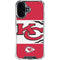 NFL Kansas City Chiefs Zone Block iPhone 16 Plus Clear Case
