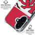 NFL Kansas City Chiefs Zone Block iPhone 16 Plus Clear Case