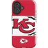 NFL Kansas City Chiefs Zone Block iPhone 16 Plus Impact Case