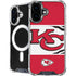 NFL Kansas City Chiefs Zone Block iPhone 16 Plus MagSafe Case