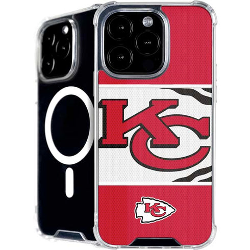 NFL Kansas City Chiefs Zone Block iPhone 16 Pro MagSafe Case