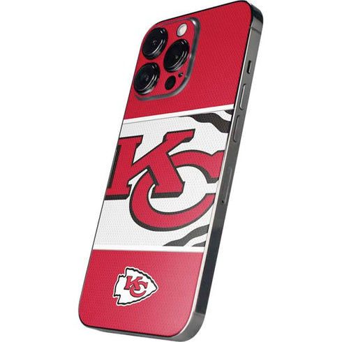 NFL Kansas City Chiefs Zone Block iPhone 16 Pro Skin