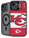 NFL Kansas City Chiefs Zone Block iPhone 16e Kickstand Case