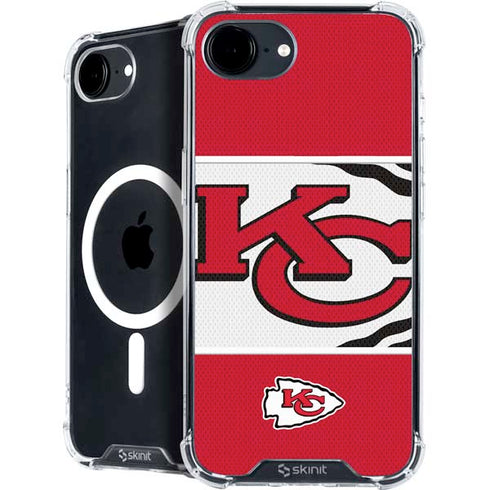 NFL Kansas City Chiefs Zone Block iPhone 16e MagSafe Case