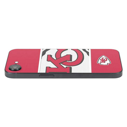 NFL Kansas City Chiefs Zone Block iPhone 16e Skin