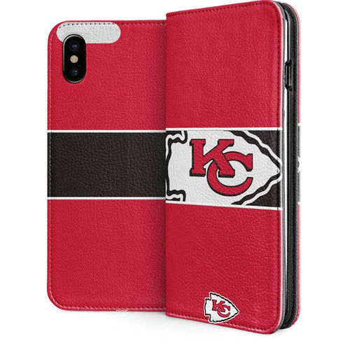 NFL Kansas City Chiefs Zone Block iPhone 8 Folio Case
