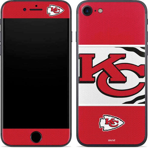 NFL Kansas City Chiefs Zone Block iPhone 8 Skin