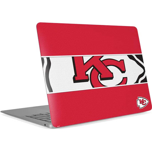 NFL Kansas City Chiefs Zone Block Apple MacBook Air Skin