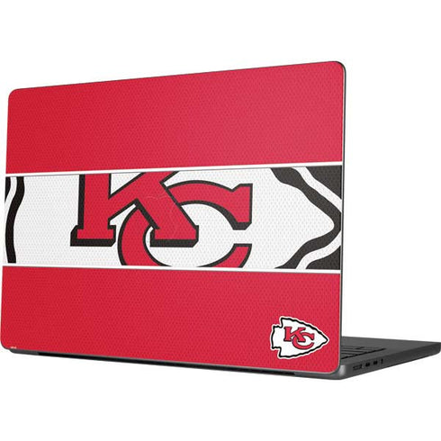 NFL Kansas City Chiefs Zone Block Apple MacBook Pro 14-inch Skin