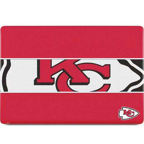 NFL Kansas City Chiefs Zone Block MacBook Skins