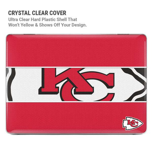 NFL Kansas City Chiefs Zone Block MacBook Cases