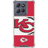 NFL Kansas City Chiefs Zone Block Moto G 5G (2025) Clear Case