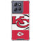 NFL Kansas City Chiefs Zone Block Moto G Play 5G (2025) Clear Case
