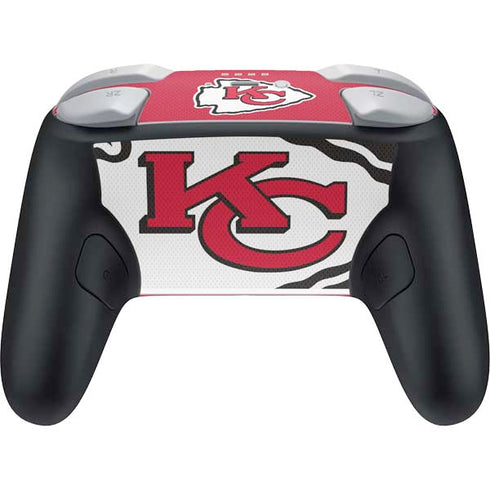NFL Kansas City Chiefs Zone Block Nintendo Switch 2 (2025) Pro Controller Skin