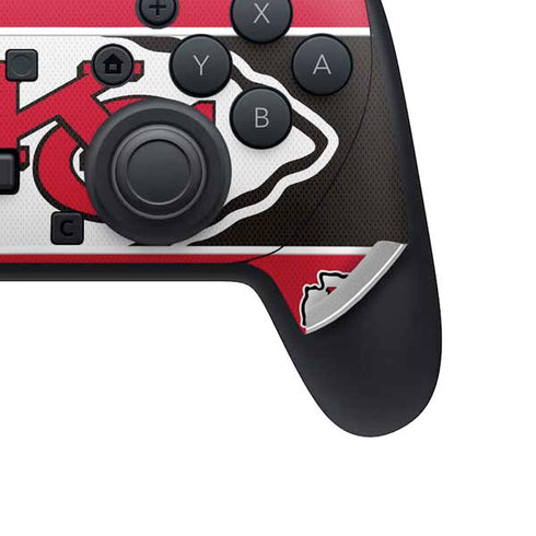 NFL Kansas City Chiefs Zone Block Nintendo Switch 2 (2025) Pro Controller Skin