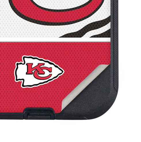 NFL Kansas City Chiefs Zone Block Otterbox Defender iPhone Skin
