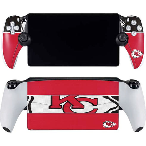 NFL Kansas City Chiefs Zone Block PlayStation Portal Remote Player Skin
