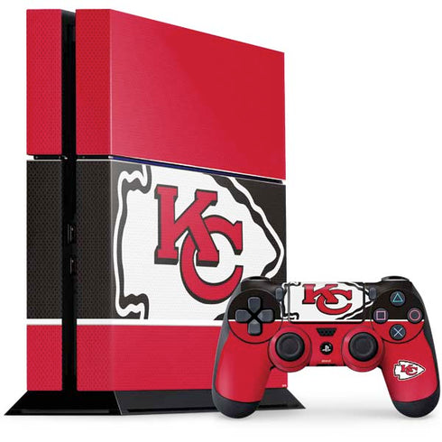 NFL Kansas City Chiefs Zone Block PlayStation PS4 Skins
