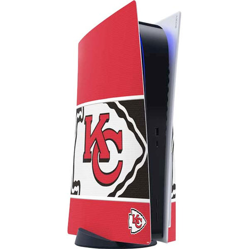 NFL Kansas City Chiefs Zone Block PlayStation PS5 Skins