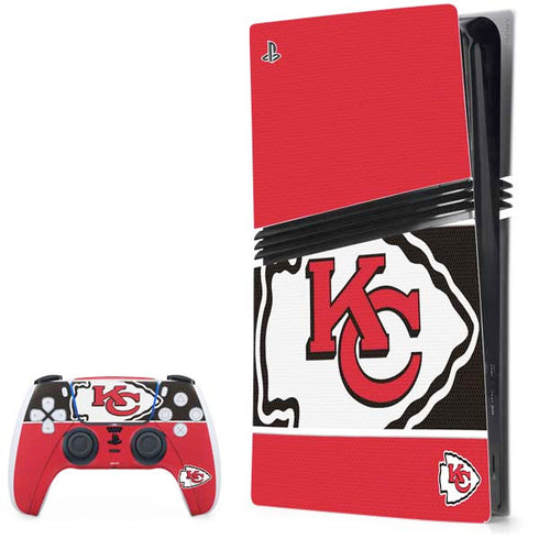 NFL Kansas City Chiefs Zone Block PlayStation PS5 Skins