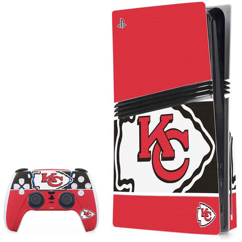 NFL Kansas City Chiefs Zone Block PlayStation PS5 Skins