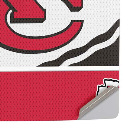 NFL Kansas City Chiefs Zone Block PS5 Pro Disk Console Skin