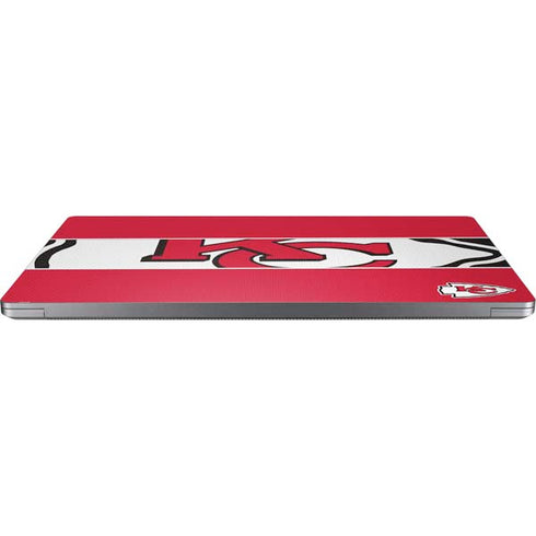 NFL Kansas City Chiefs Zone Block Laptop Skins