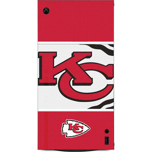 NFL Kansas City Chiefs Zone Block XBox Series X Digital Edition Console Skin