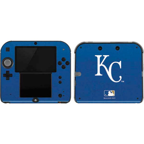 MLB Kansas City Royals - Solid Distressed Nintendo Skins