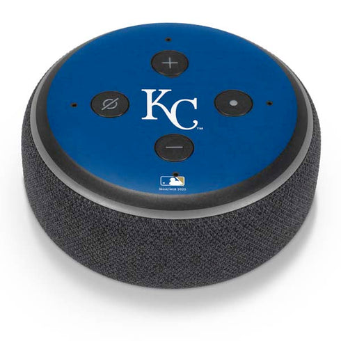 MLB Kansas City Royals - Solid Distressed Amazon Echo Dot Skin