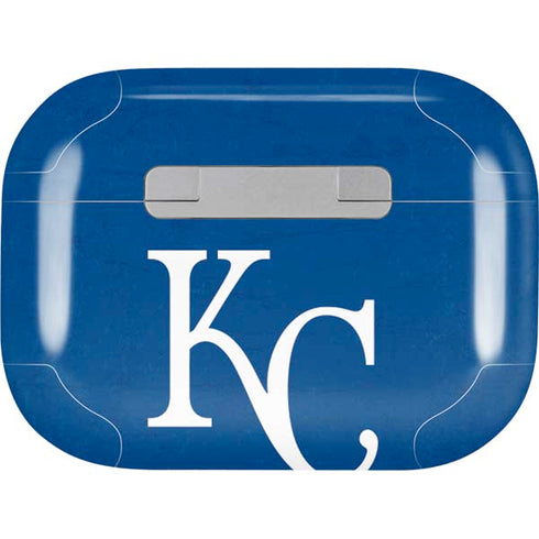 MLB Kansas City Royals - Solid Distressed AirPods Skins