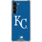 MLB Kansas City Royals - Solid Distressed Galaxy S24 FE Clear Case