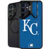 MLB Kansas City Royals - Solid Distressed Galaxy S25 Plus Kickstand Case